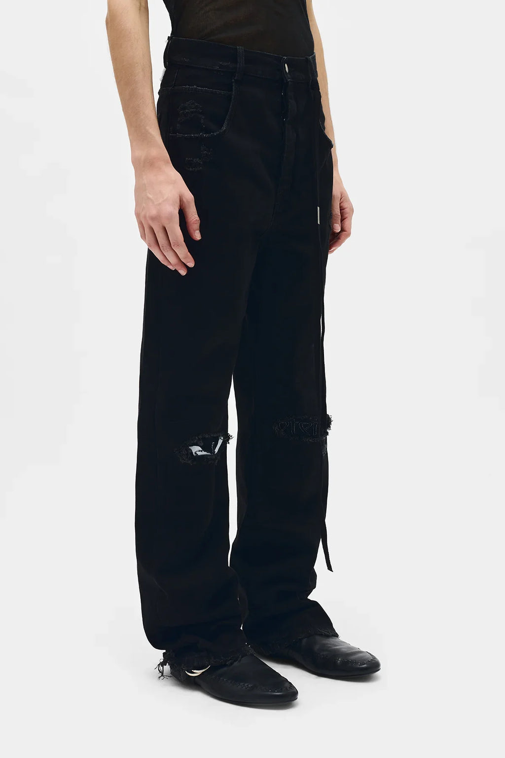 ANN DEMEULEMEESTER ロナルドコンフォートジーンズ　44 ANN DEMEULEMEESTER ロナルドコンフォートジーンズ44