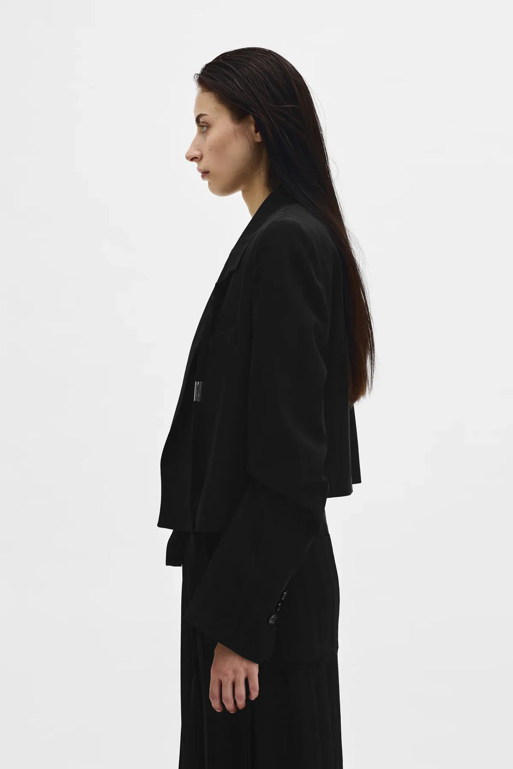 Back ファッション ann demeulemeester gauze SLOUCHY JACKET