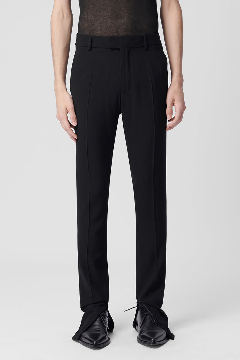 Delis Skinny Fit Trousers With Slit