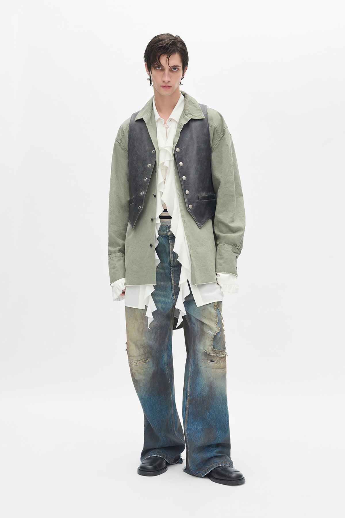 Antoine High Comfort Long Shirt – Ann Demeulemeester