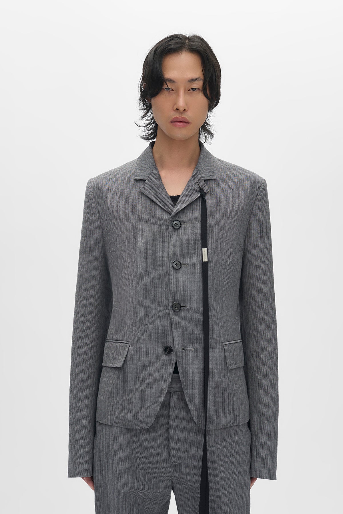 ann demeulemeester ジャケット Reinier Slim Fit Deconstructed Jacket – Ann Demeulemeester