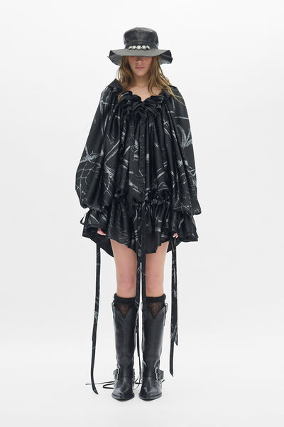 ann demeulemeester ロブスター柄大判バンダナ ann demeulemeester ロブスター柄大判バンダナ ann