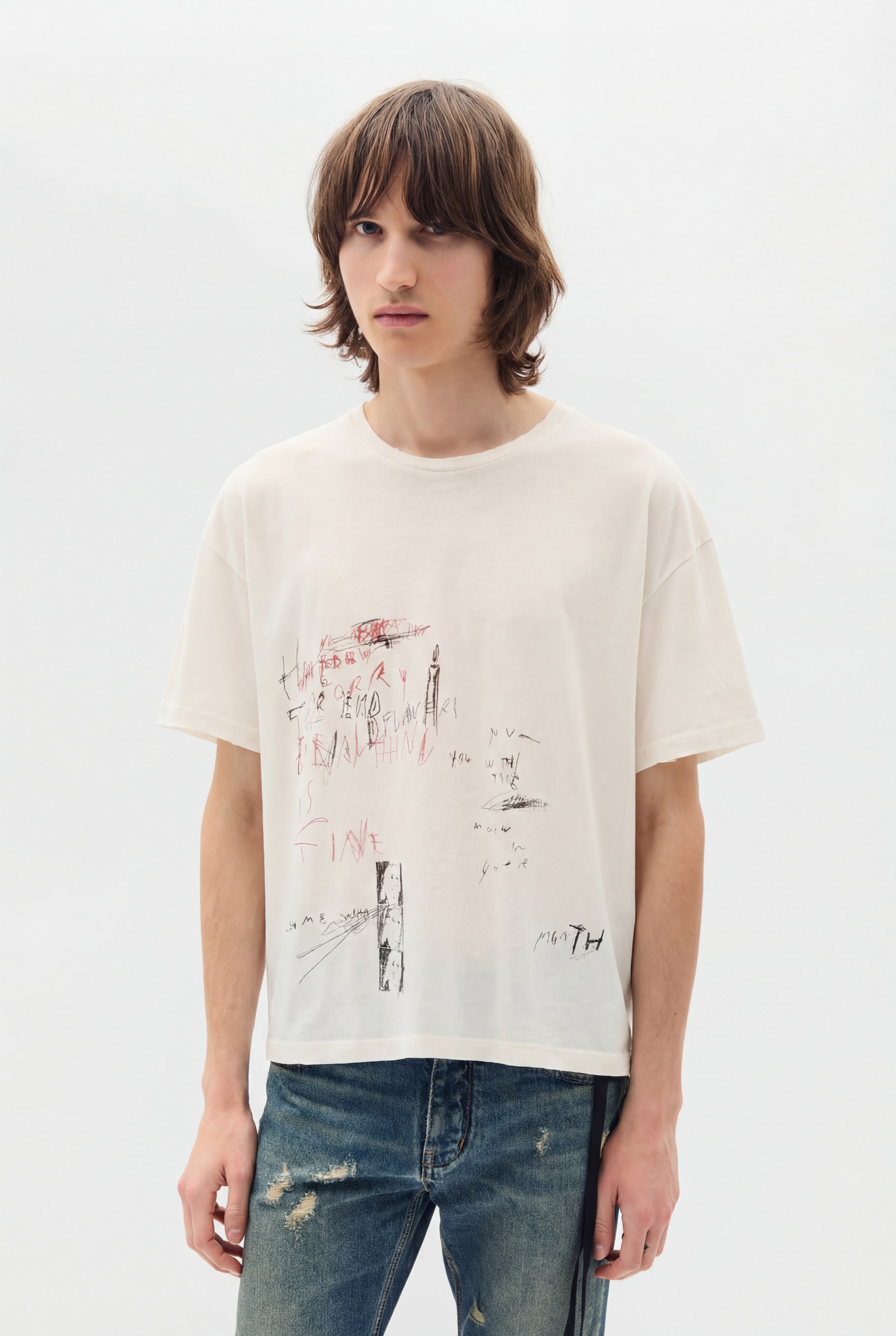 ANN DEMEULEMEESTER シルク　ストライプ タンクトップ 34 ANN DEMEULEMEESTER シルク ストライプ タンクトップ 34 【公式通販】
