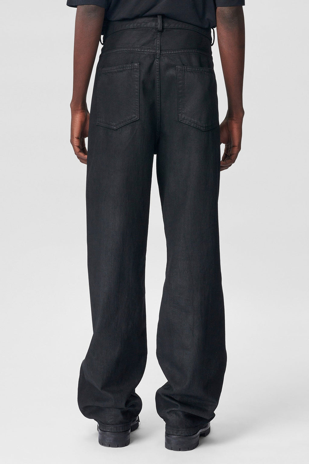 Ronald 5 Pockets Comfort Trousers Waxed Denim – Ann Demeulemeester