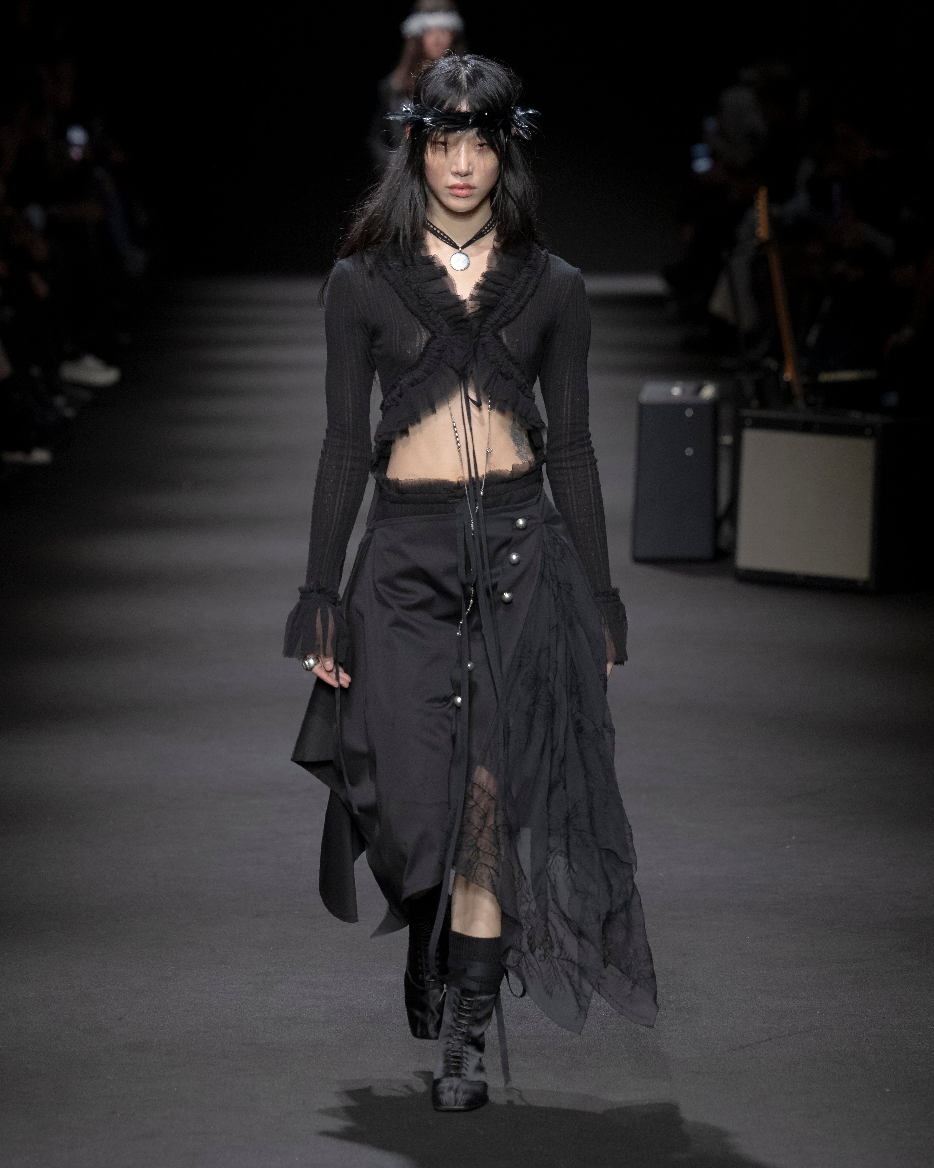 Spring / Summer 26 Look 25 – Ann Demeulemeester