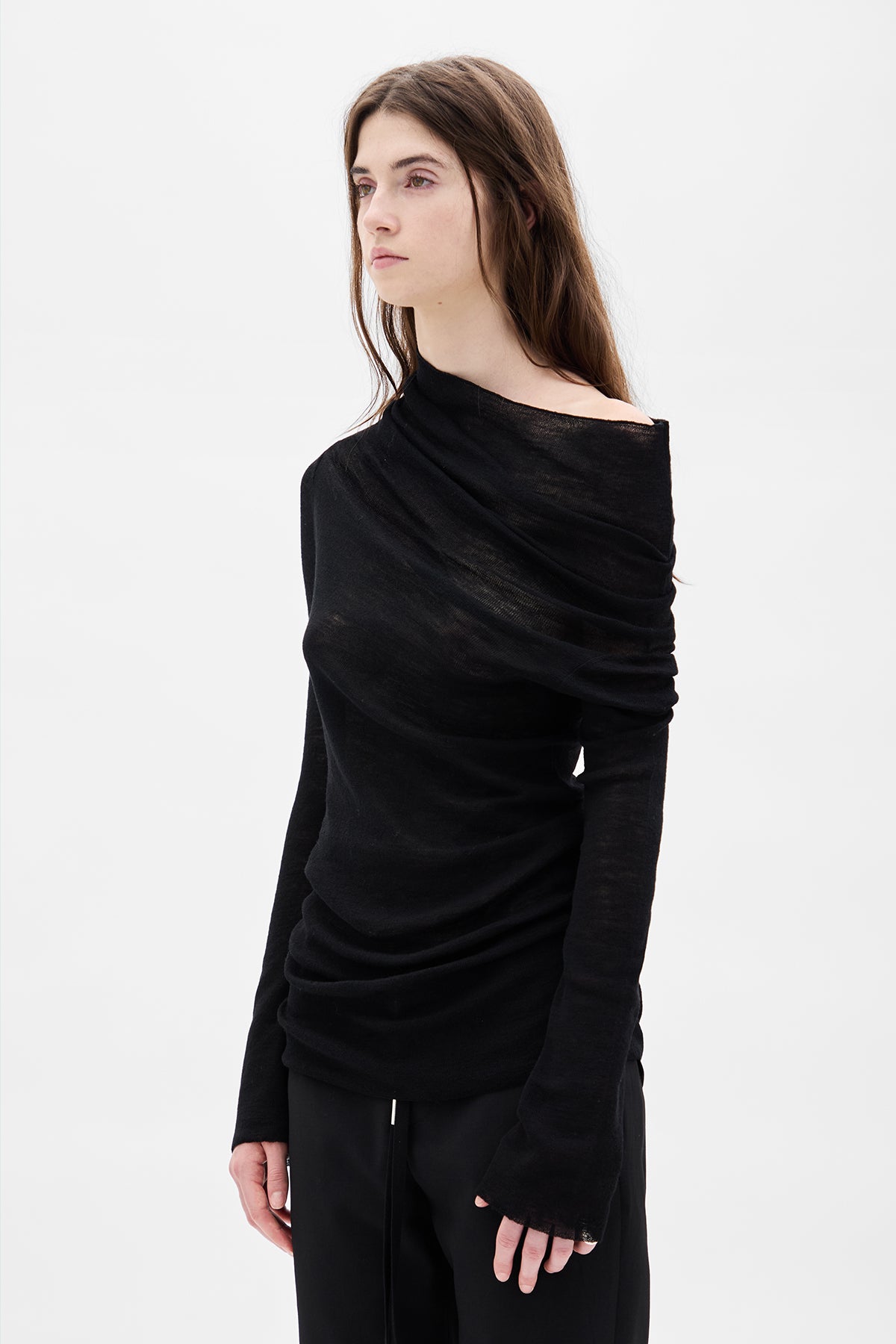 TIzziana Knitted Long Sleeve Top – Ann Demeulemeester
