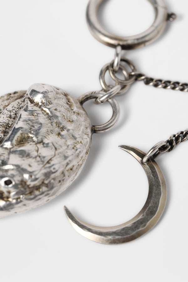 Junette Shell And Moon Charm