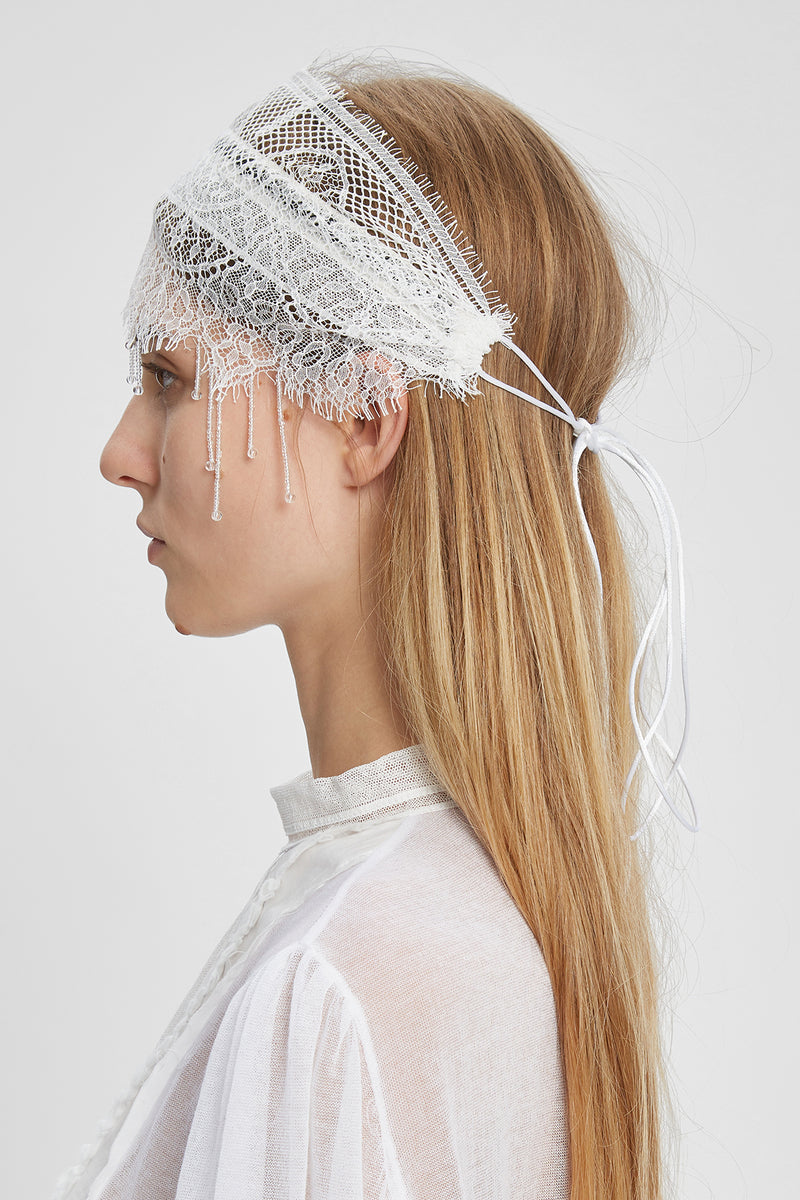 Klas Embroidered Lace Cap