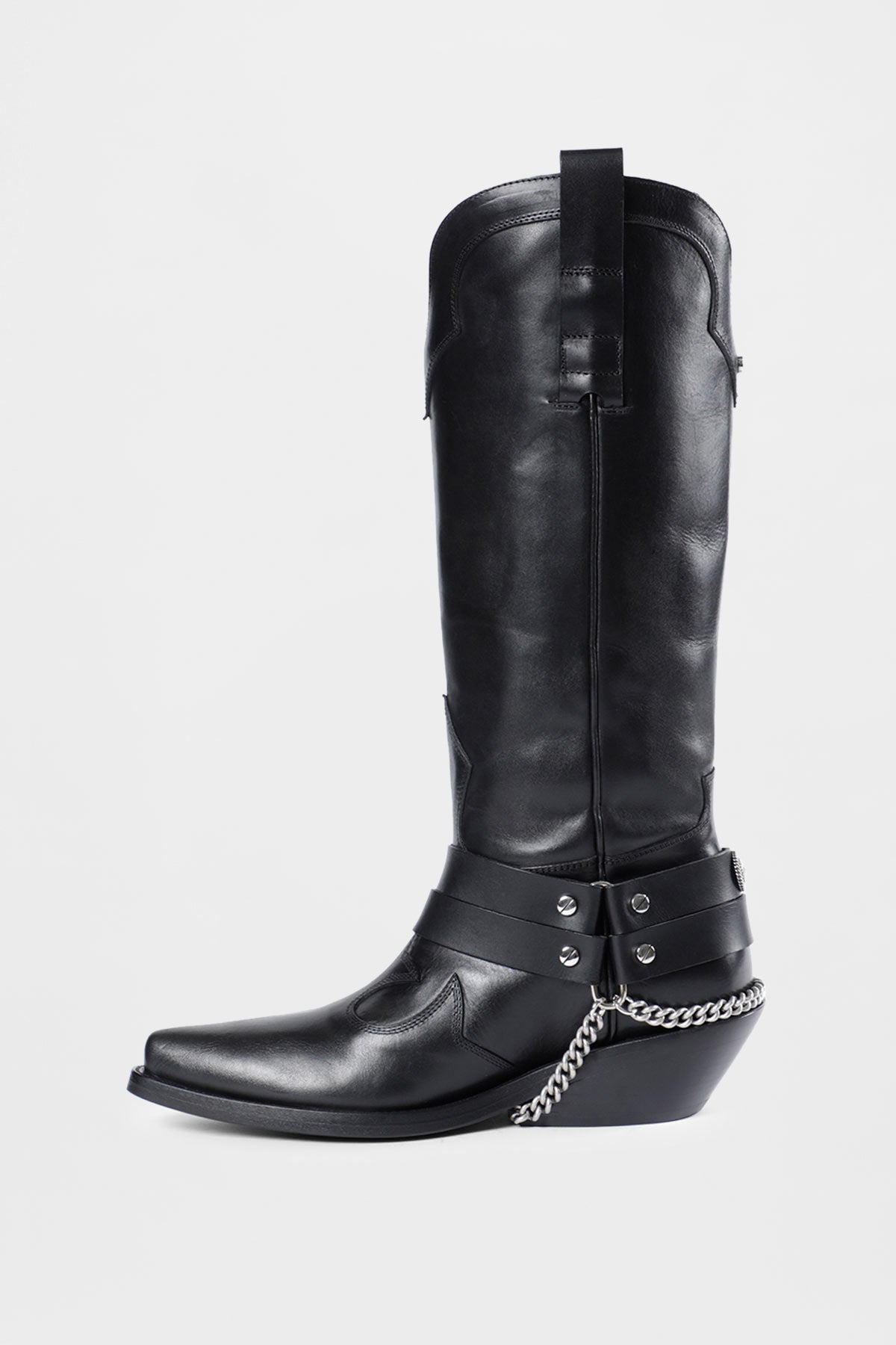 Finnbo Santiago Boots With Belts – Ann Demeulemeester