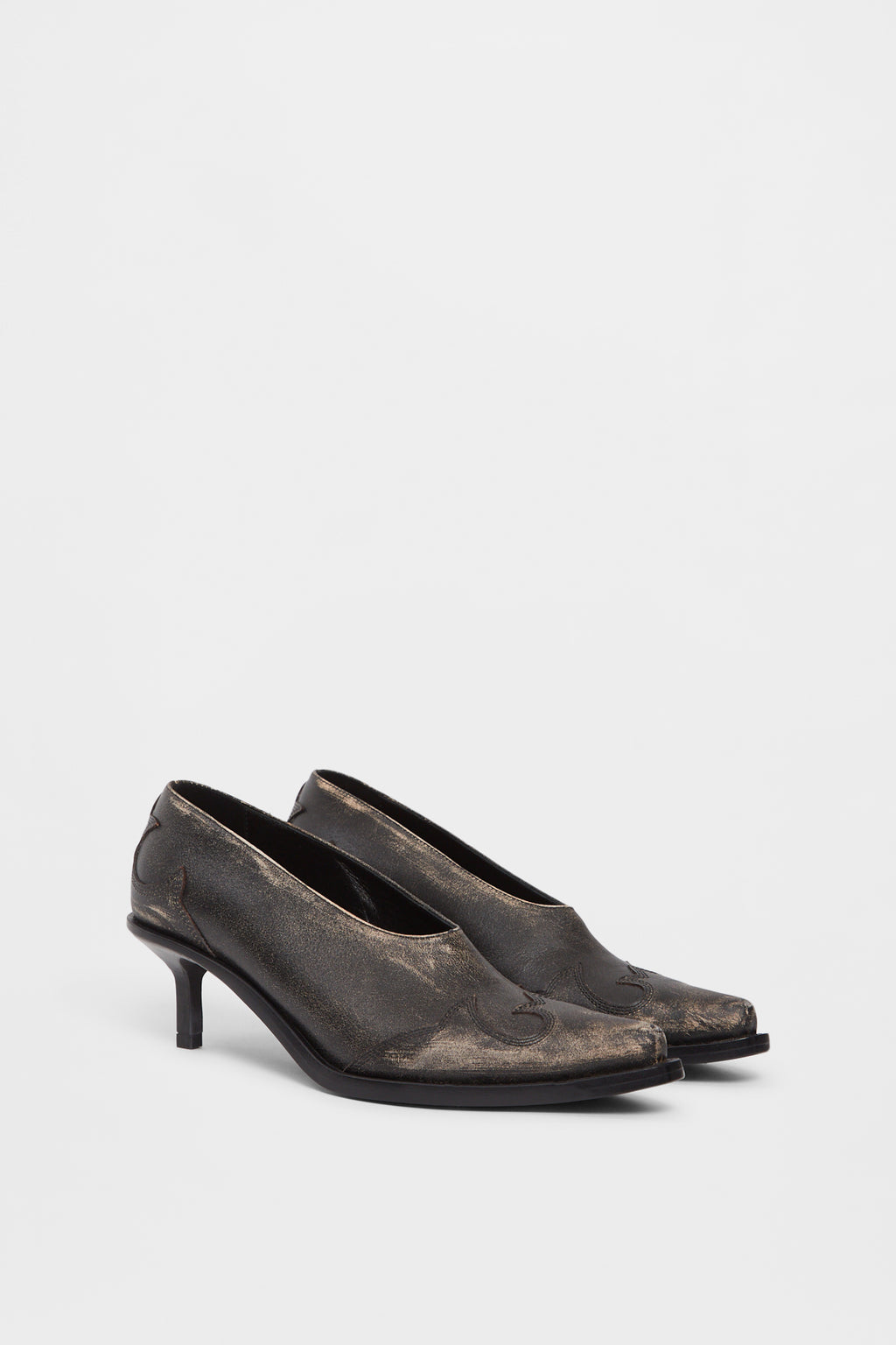 Janeka Western-genähte Pumps 