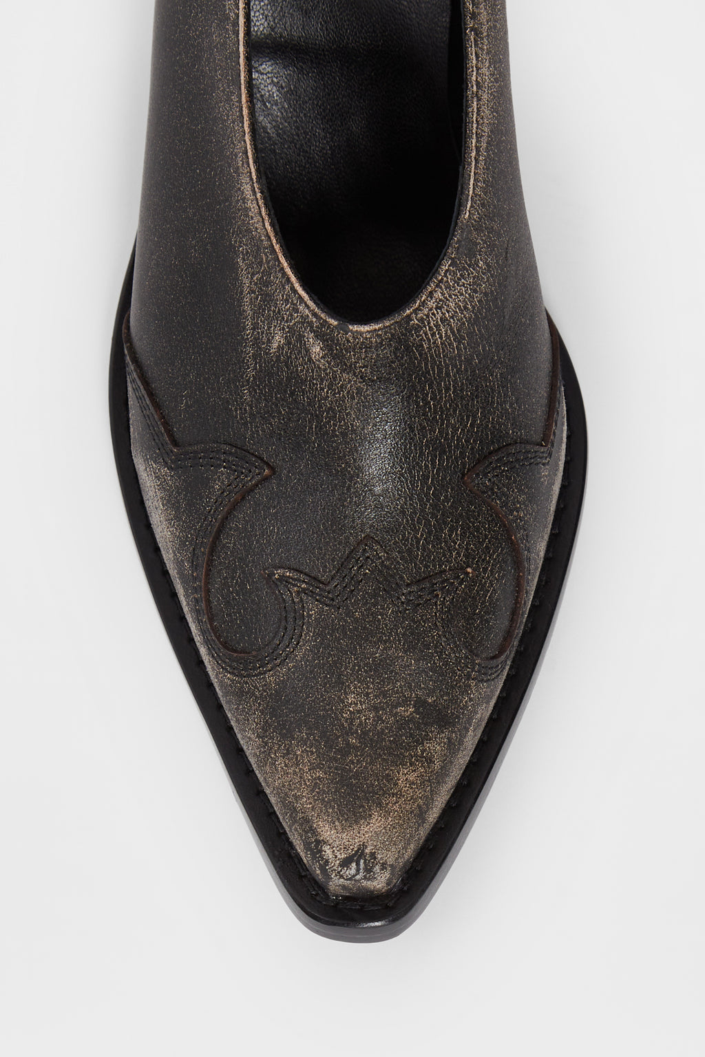 Janeka Western-genähte Pumps 