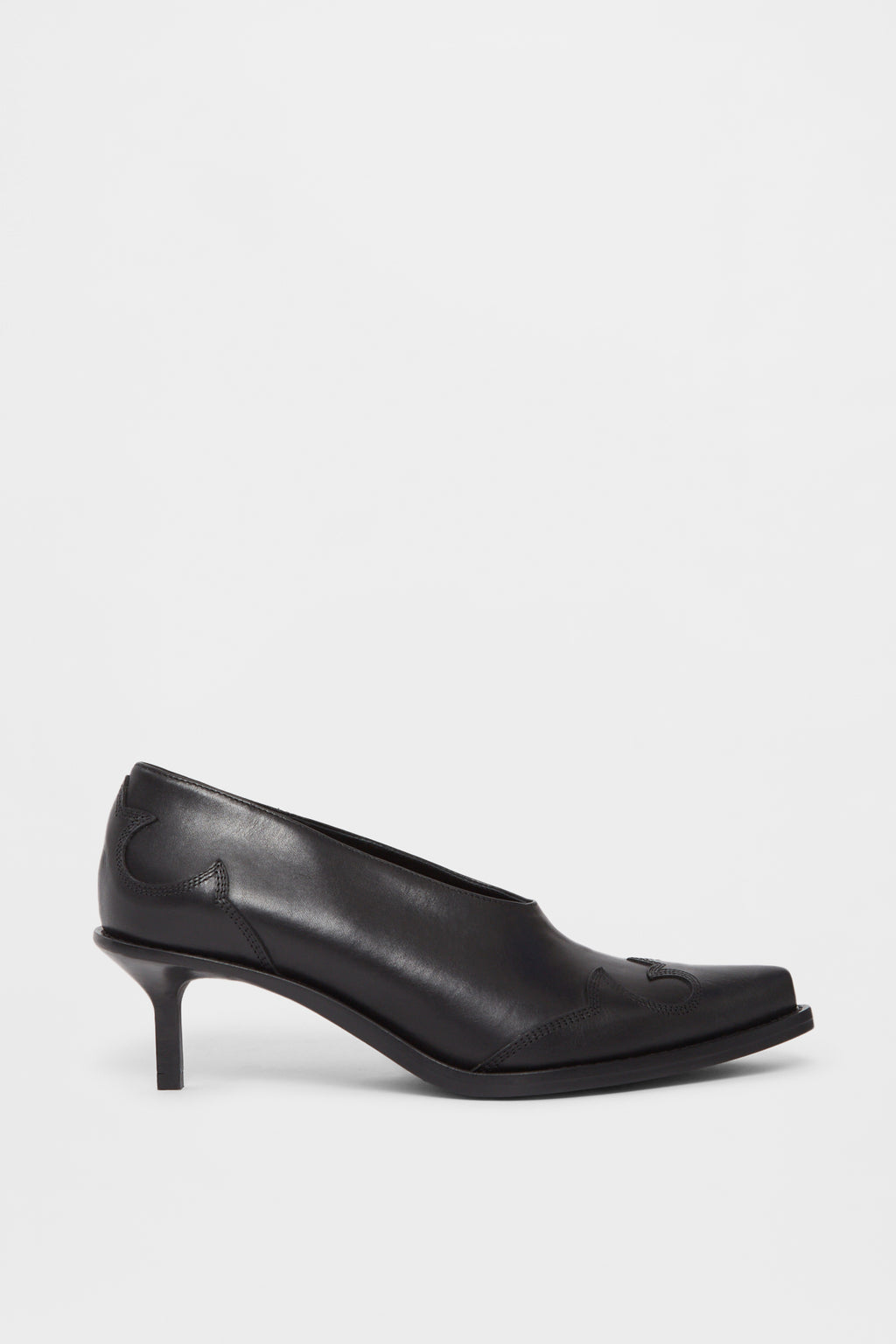 Janeka Western-Stitched Pumps