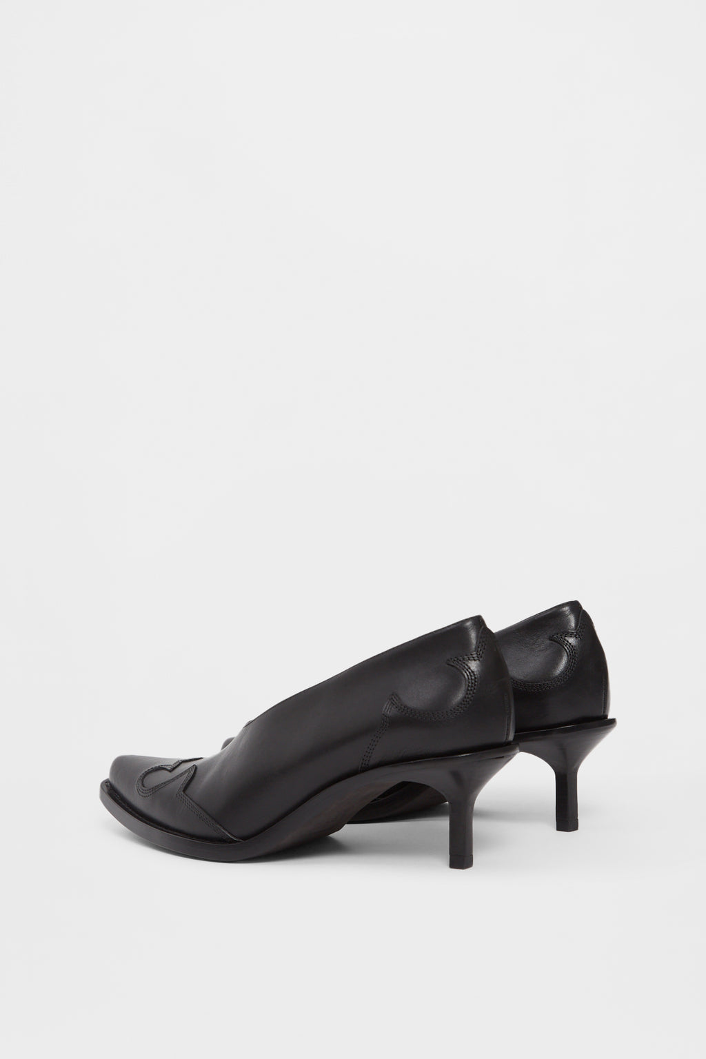Janeka Western-Stitched Pumps