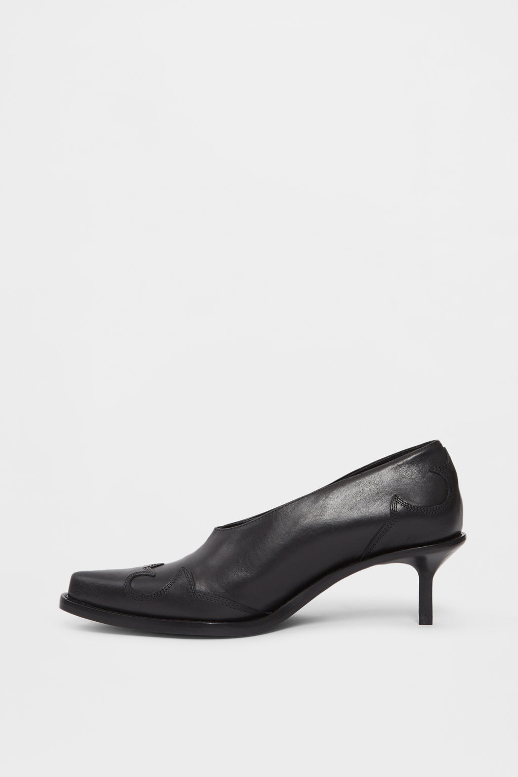 Janeka Western-Stitched Pumps