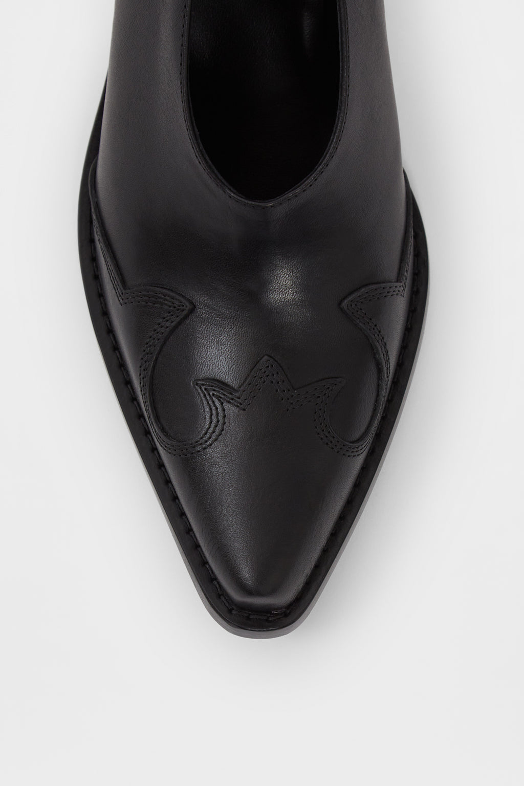 Janeka Western-Stitched Pumps