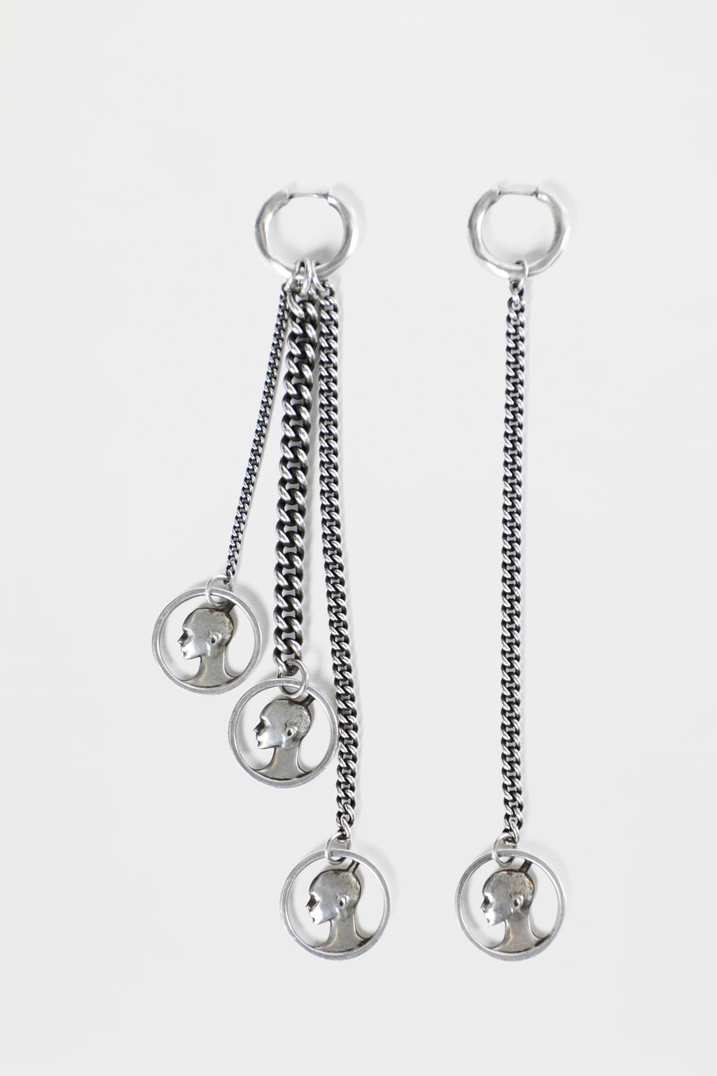 Ebby Coin Signet Earrings