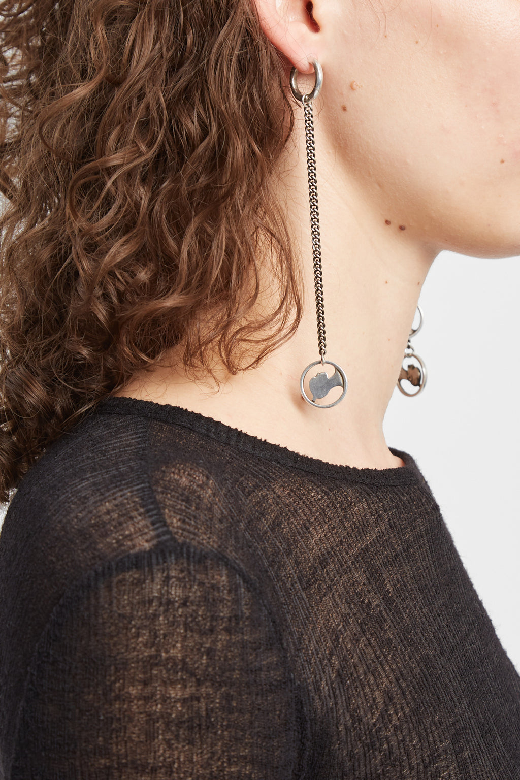 Ebby Coin Signet Earrings