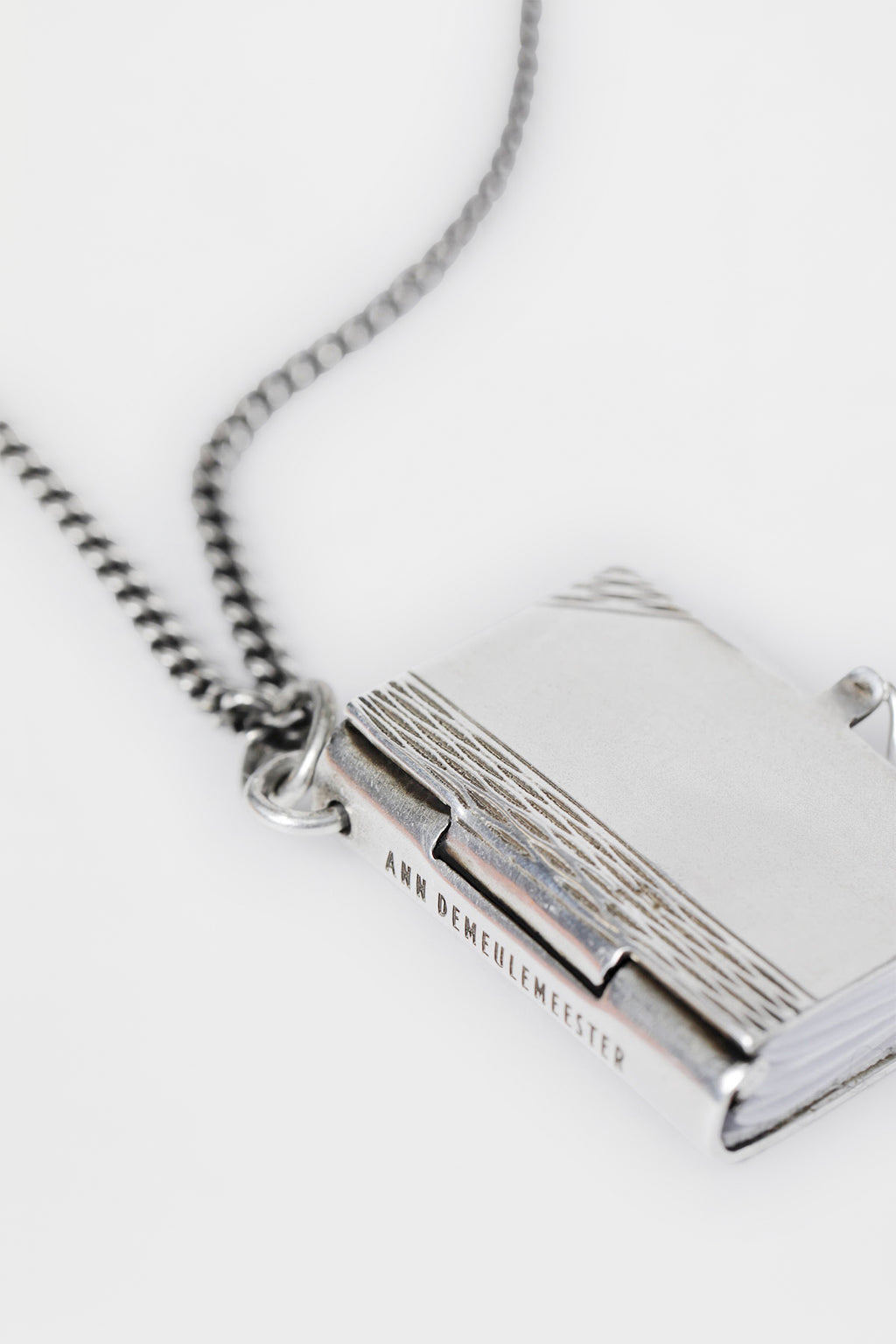 Jedo Book Pendant Necklace