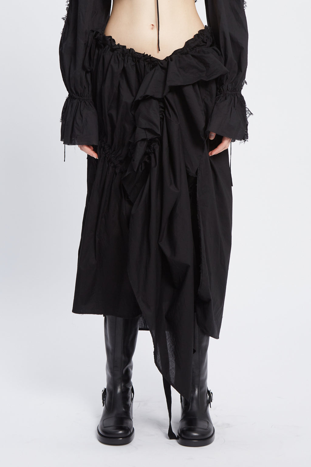 Jupe Midi à Volants Maike 