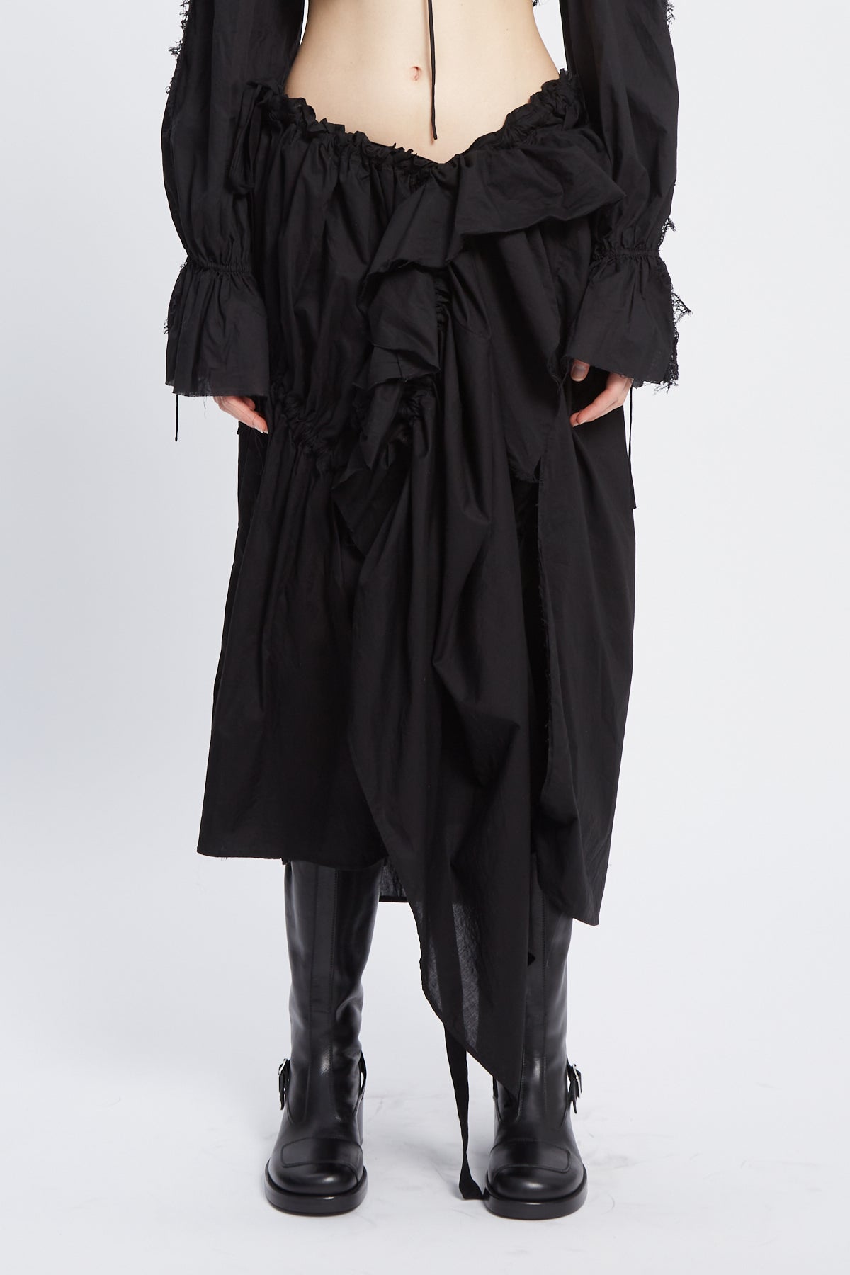 Maike Midi Ruffled Skirt