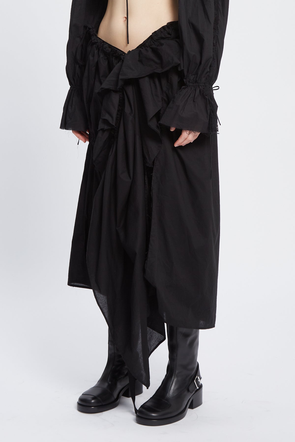 Maike Midi Ruffled Skirt