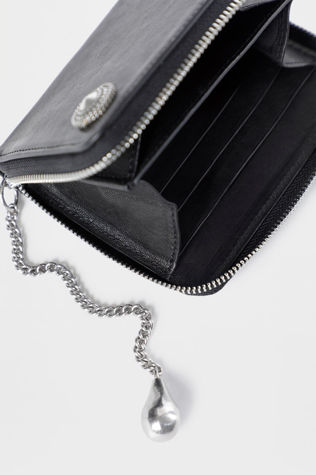 Fim Stud Zip Wallet