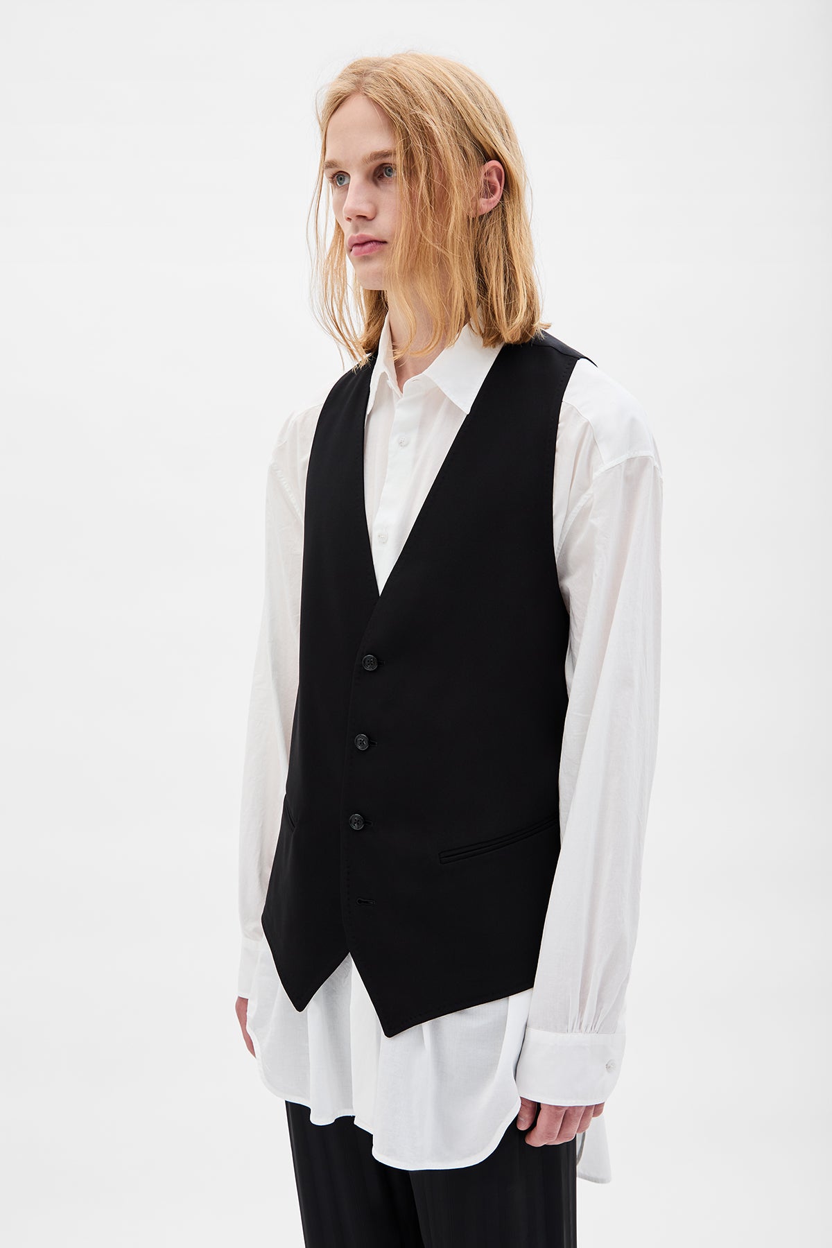ANN DEMEULEMEESTER ベスト メンズ Juikko Classic Waistcoat – Ann Demeulemeester