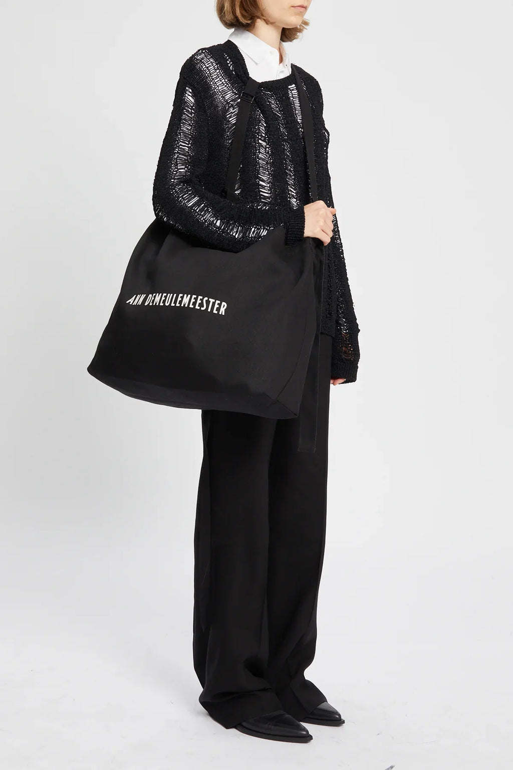 AD Large Shoulder Bag - Ann Demeulemeester