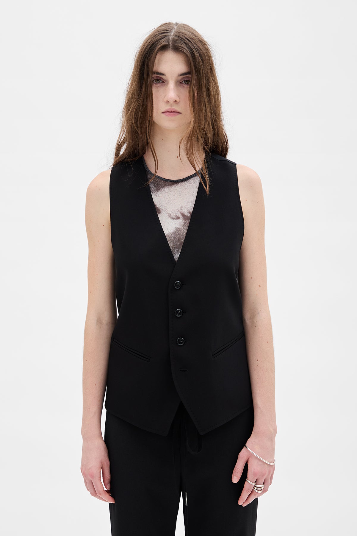 Charlotte Classic Waistcoat – Ann Demeulemeester