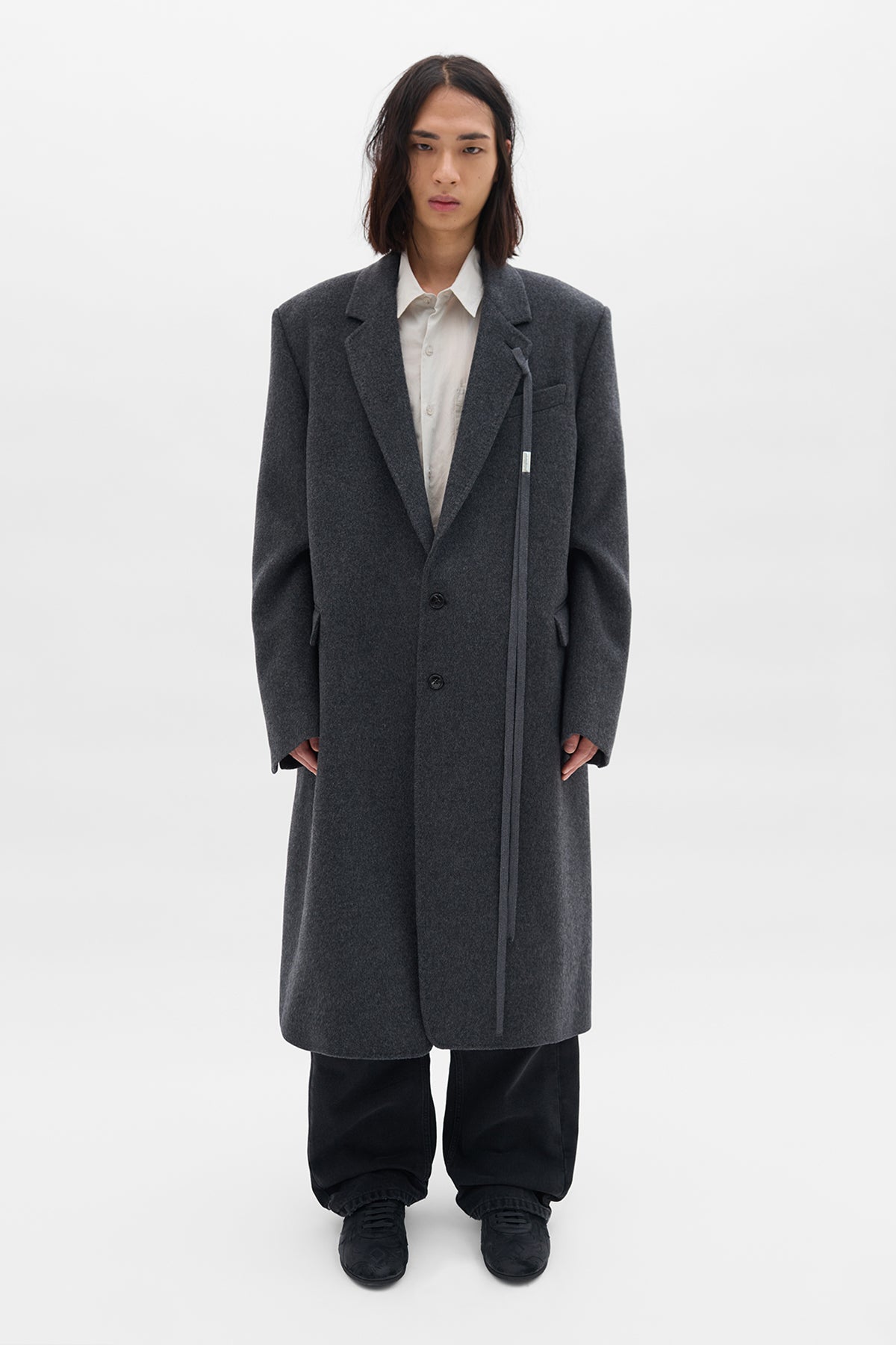 Leonard Beaver Wool Coat – Ann Demeulemeester
