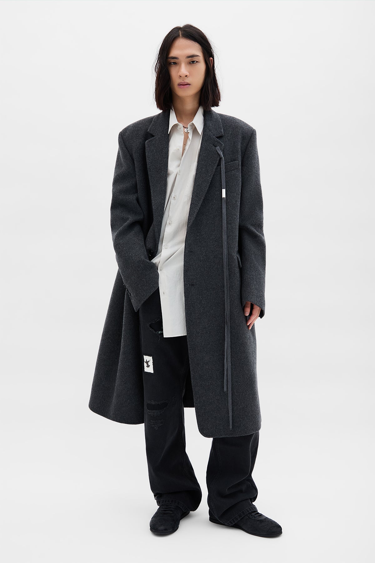Leonard Beaver Wool Coat
