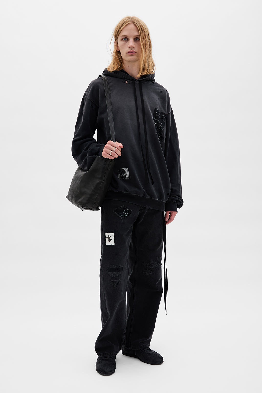 Ollie High-Comfort Hoodie With Printed Patches