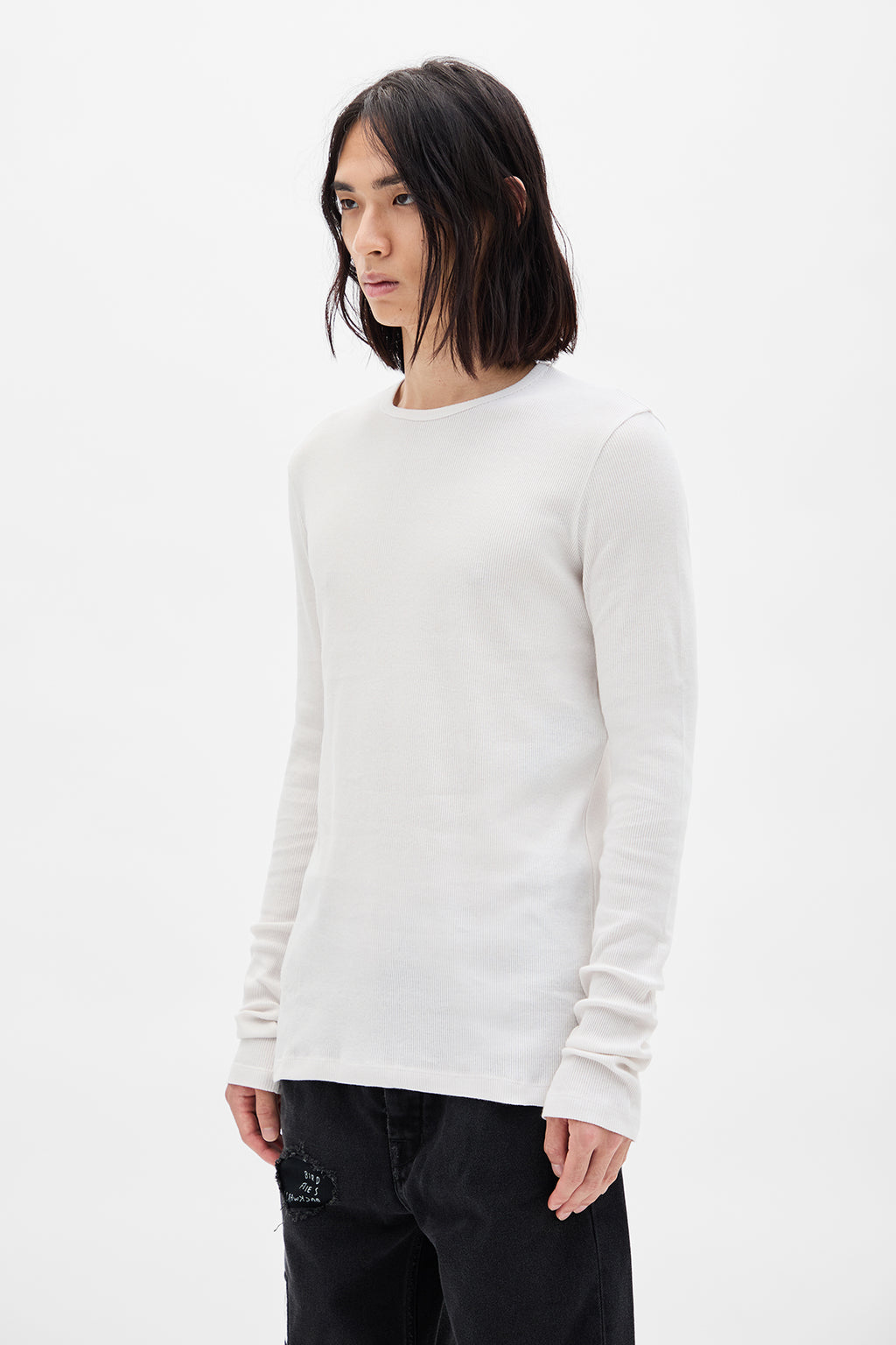 قميص جريج بأكمام طويلة 