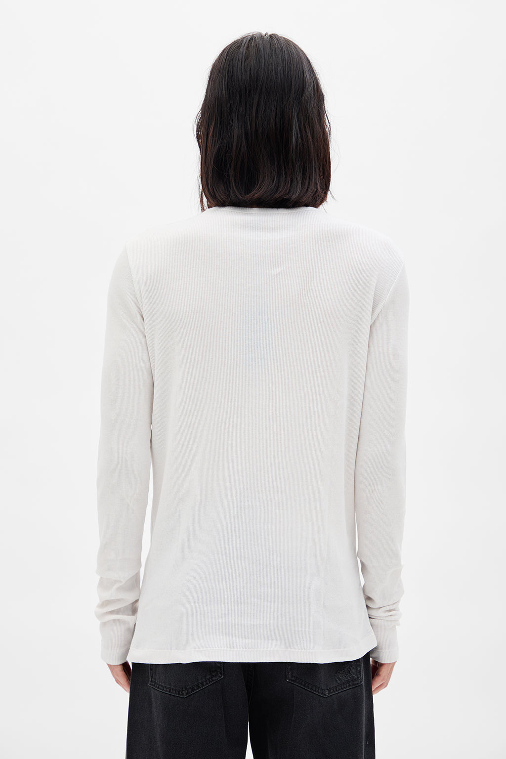 قميص جريج بأكمام طويلة 