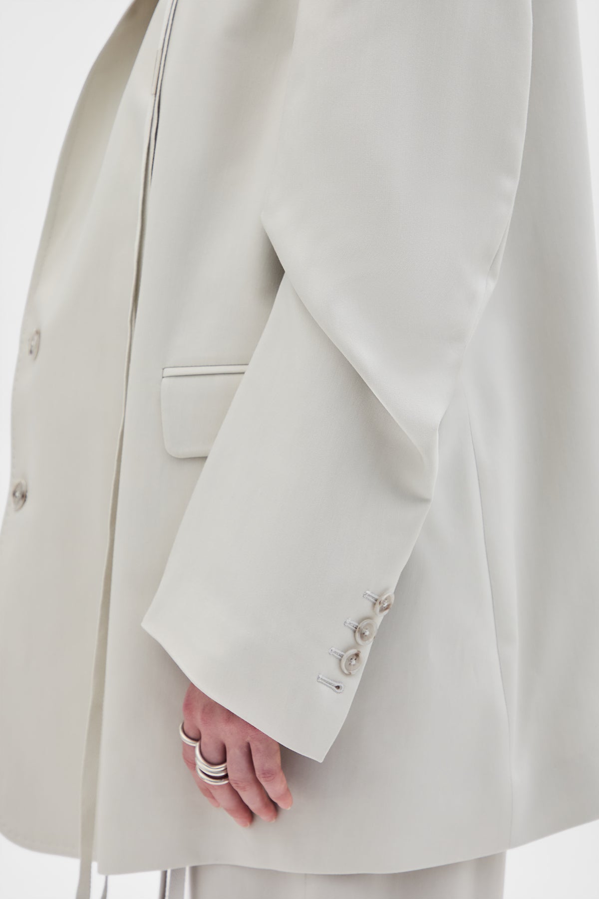 Agnes High Comfort Tailored Blazer – Ann Demeulemeester