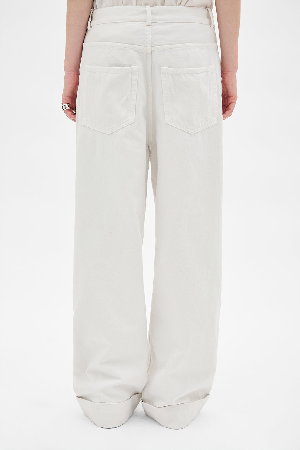 بنطلون كريستل 5 جيوب عالي الراحة 