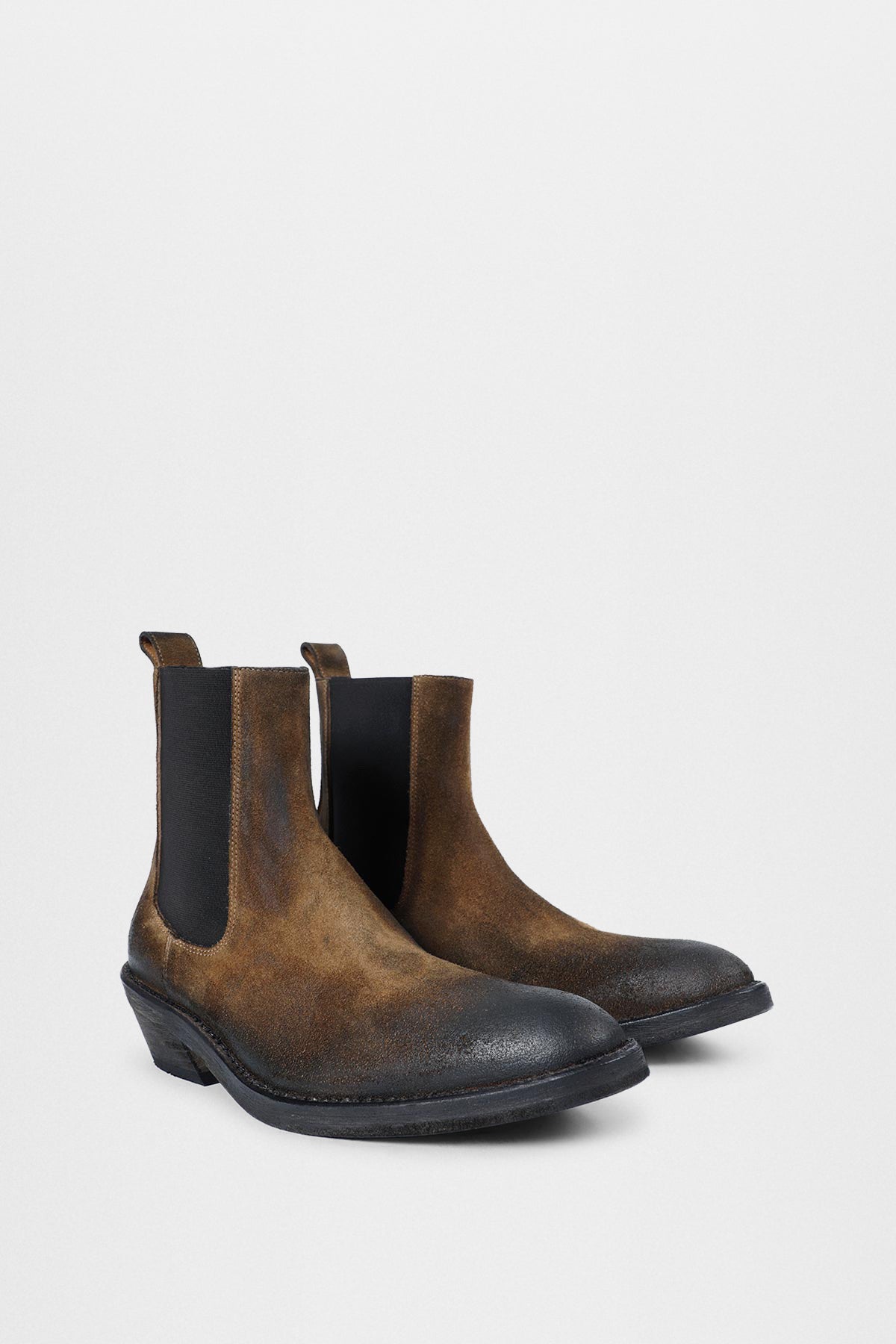 本人期 Ann Demeulemeester スエードパイレーツブーツ メンズシューズ – Ann Demeulemeester