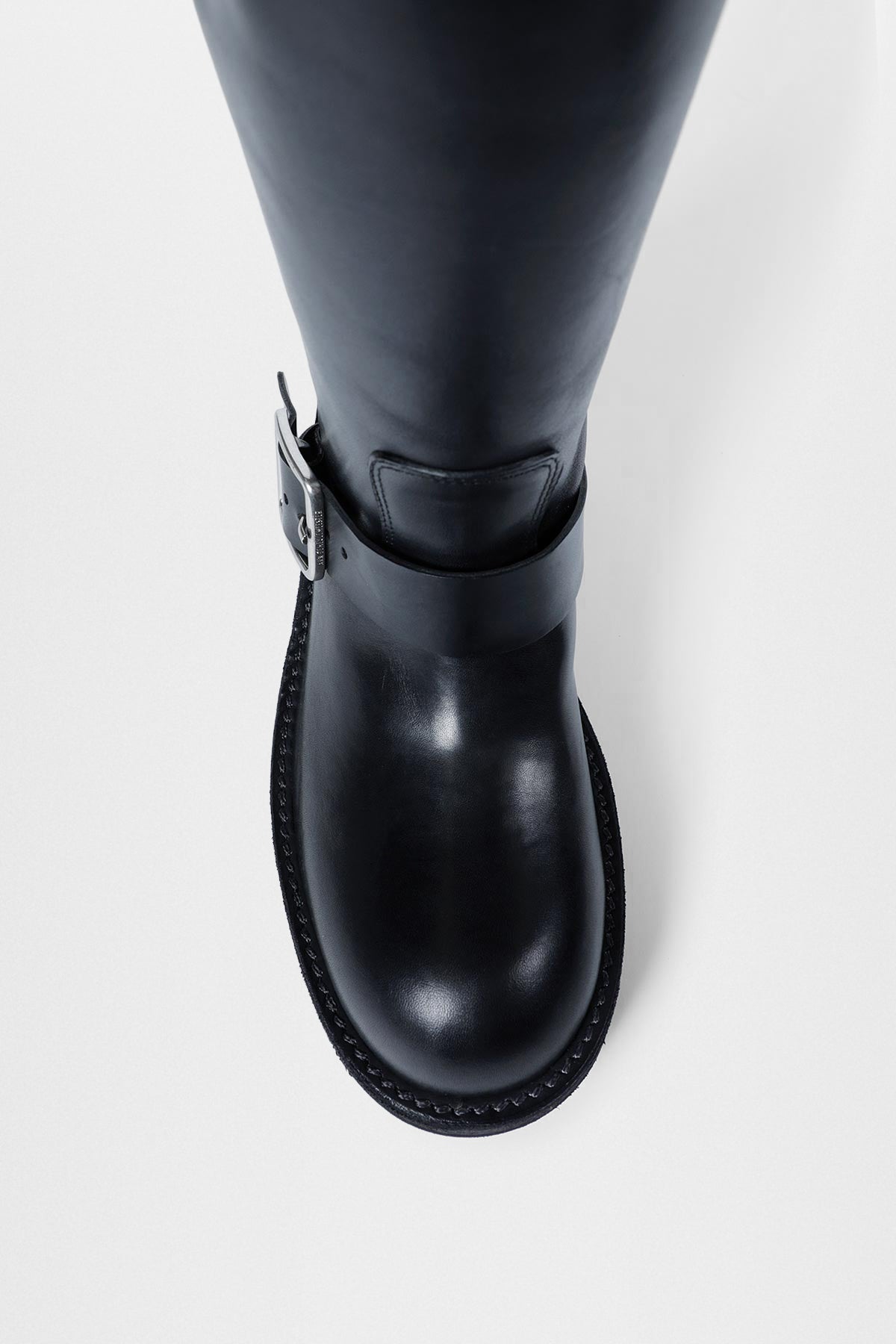Sarith Engineer Biker Boots with Buckles – Ann Demeulemeester