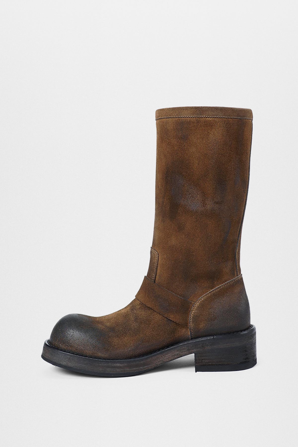 アン ドゥムルメステール Sarith エンジニアバイカーブーツ Bottes de motard Sarith Engineer avec boucles – Ann Demeulemeester