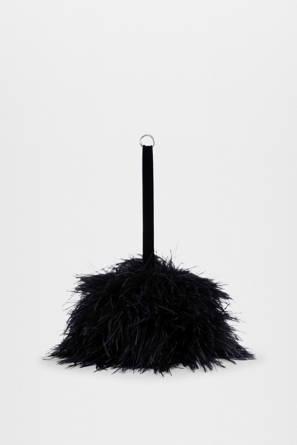 Iza Clutch con Piume 