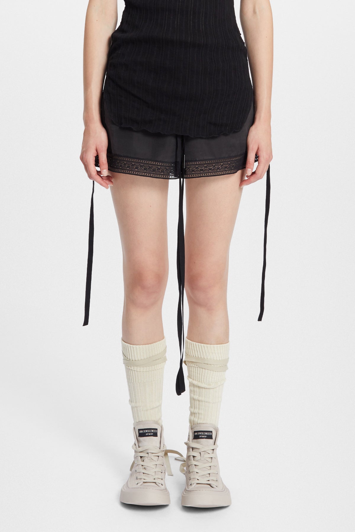 Sarin Vulcanized Mid-Top Sneakers – Ann Demeulemeester