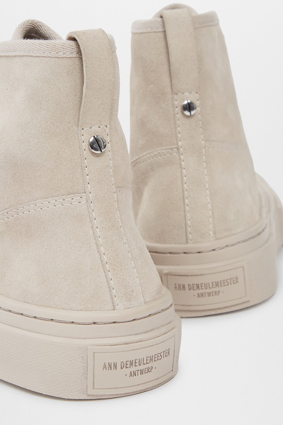 Sarin Vulcanized Mid-Top Sneakers – Ann Demeulemeester Sarin Vulcanized Mid-Top Sneakers – Ann Demeulemeester