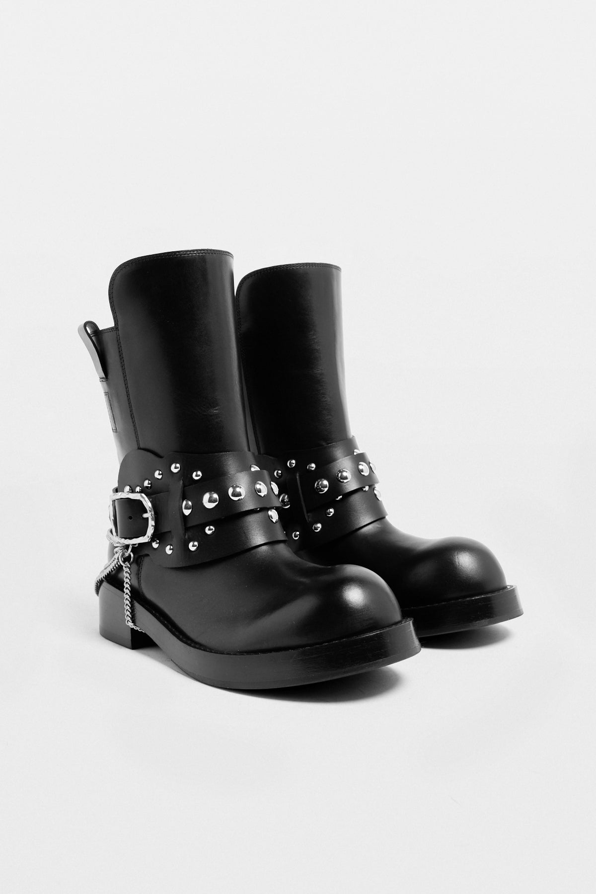 Boa Short Riding Boots with Spurs