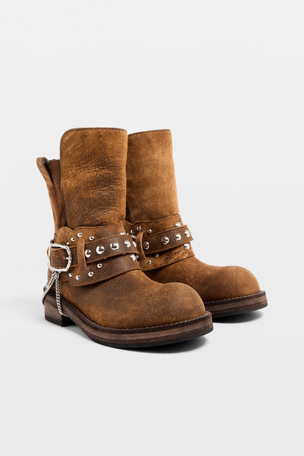 Boa Short Riding Boots with Spurs