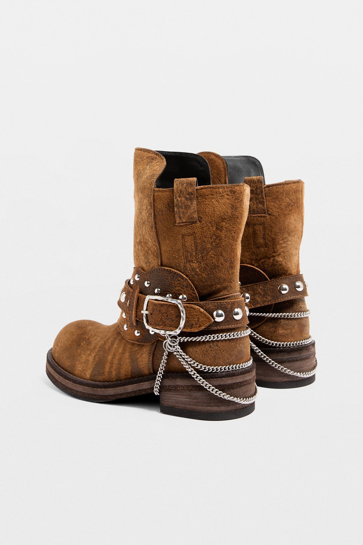 Boa Short Riding Boots with Spurs