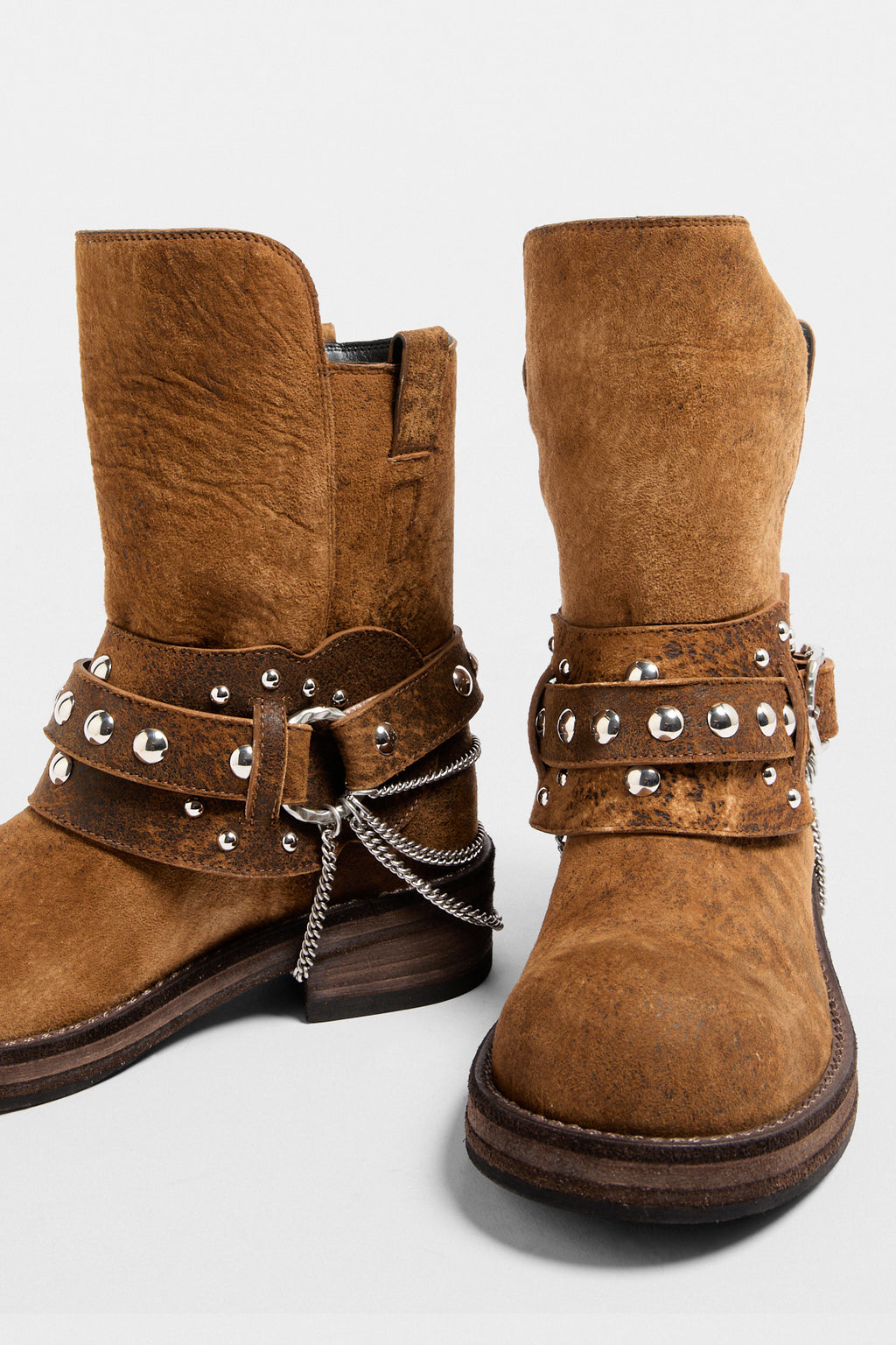 Boa Short Riding Boots with Spurs