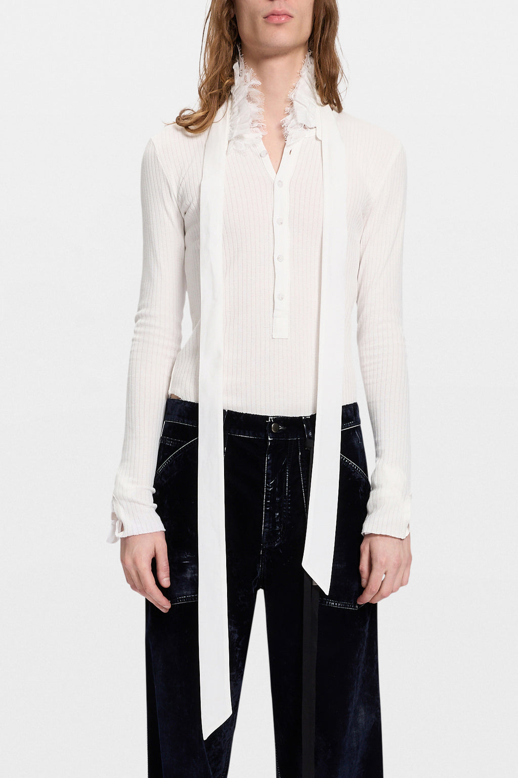 Tosten Lace Ruffled Collar