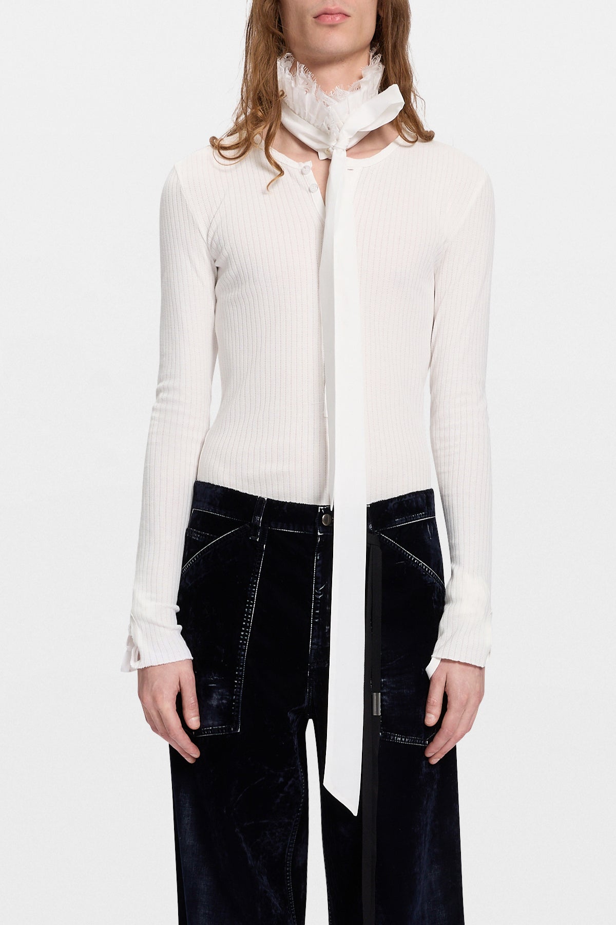 Tosten Lace Ruffled Collar