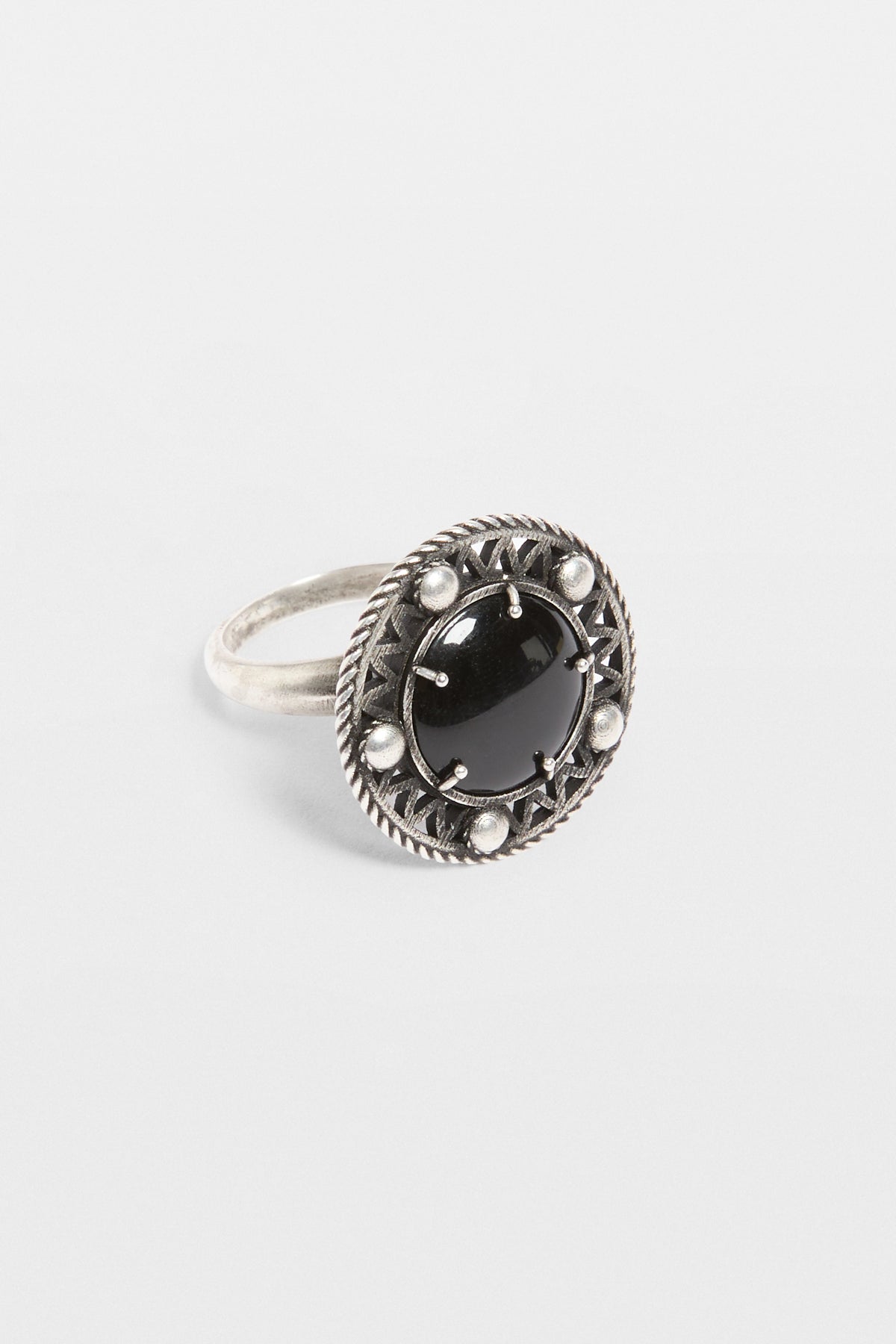 Anello Cabochon a Grana Orm 