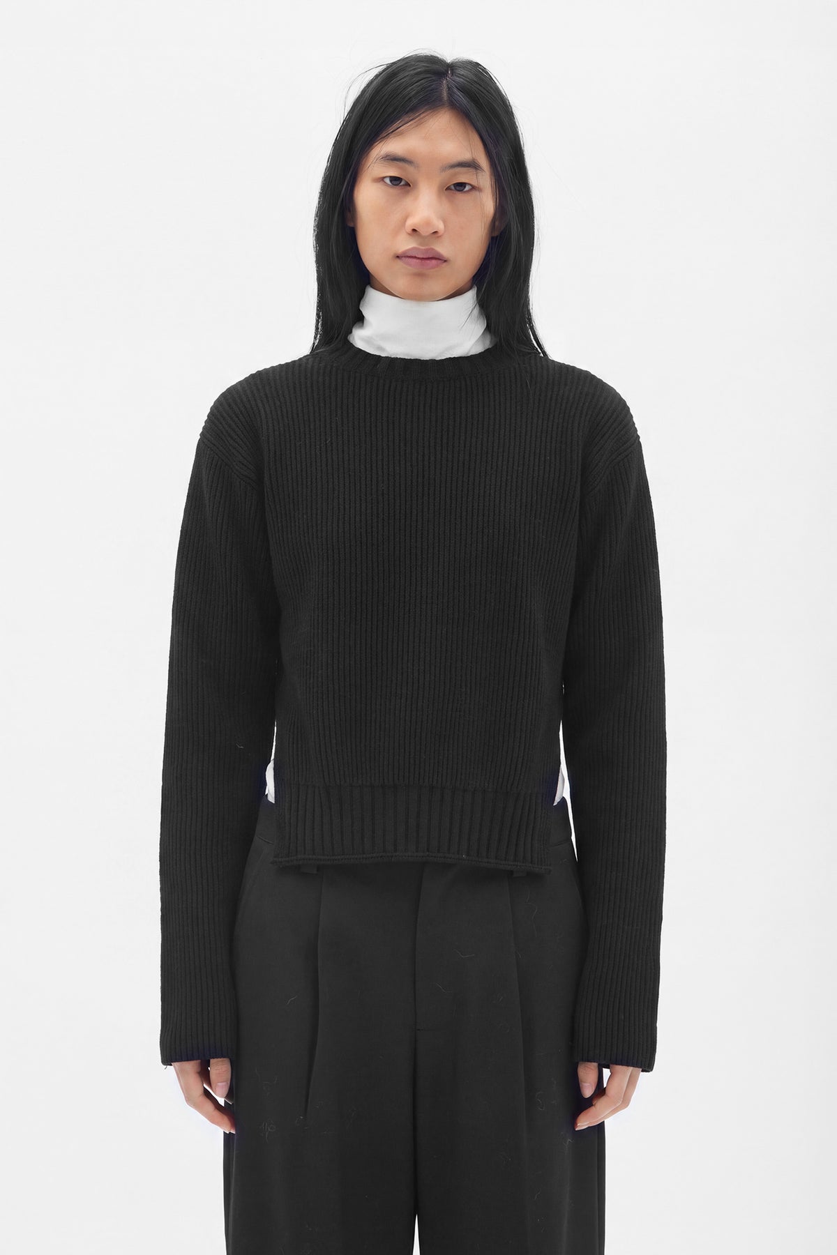 Diane Rib Crew Neck Sweater